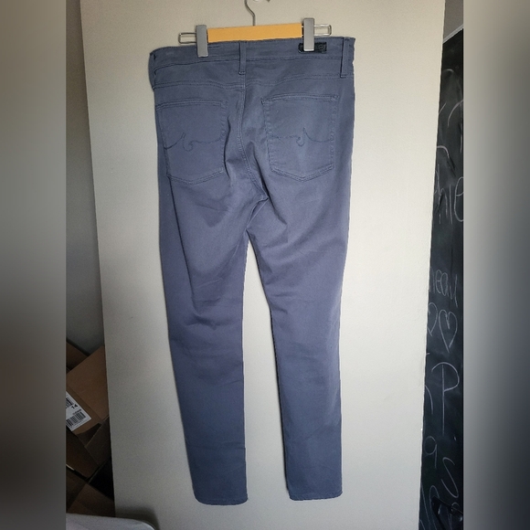 AG Farrah Skinny Ankle High Rise Blue Pants, Size 30 X 28 - Picture 3 of 6